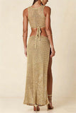 Elegant Crochet Skirt Set