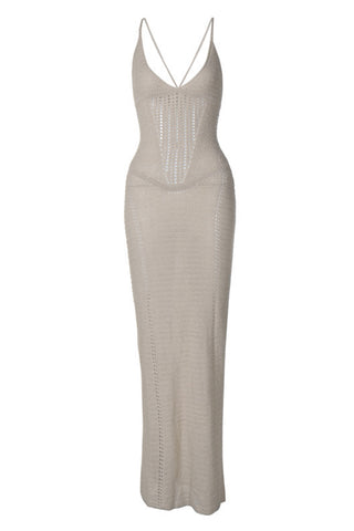 Crochet Patterned Maxi Dress