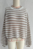 Striped Knit Sweater