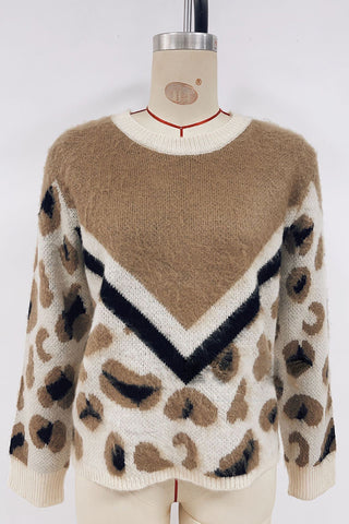 Geometric Pattern Sweater