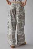 Relaxed Fit Camo Cargo Pants