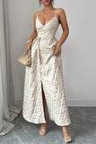 Elegant A-Line Maxi Dress
