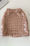 Floral Embellished Mini Skirt