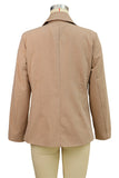 Tailored Double-Breasted Blazer