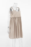 Tie-Strap Casual Dress