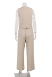 Tailored Vest and Pants Set