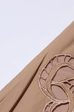 Elegant Eyelet Skirt Set
