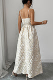 Elegant A-Line Maxi Dress