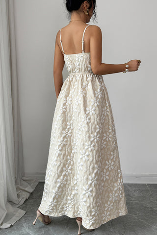 Elegant A-Line Maxi Dress