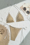 Sexy Solid Bikini Set