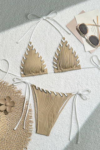 Sexy Solid Bikini Set