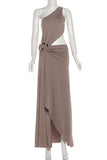 One-Shoulder Elegant Dress