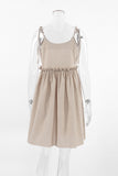 Tie-Strap Casual Dress