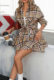Classic Plaid Skirt Set