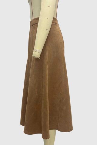 Elegant A-Line Maxi Skirt