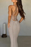 Crochet Patterned Maxi Dress