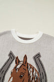 Horse Motif Tank Top