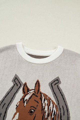 Horse Motif Tank Top