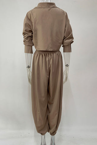 Relaxed Jacket and Pant Set