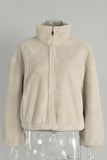 Cozy Stand Collar Jacket