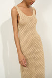 Sleeveless Ribbed Tank Maxi Dress