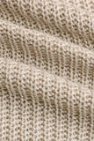 V-Neck Knit Casual Dress