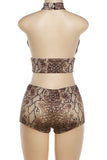 Halter Neck Short Set