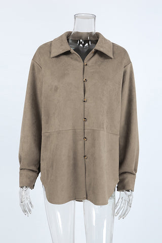 Classic Button-Front Shirt