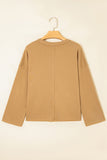 Heart Pattern Casual Sweatshirt