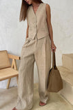 Tailored Vest and Pants Set