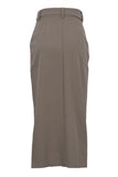 Belted High-Waist Skirt