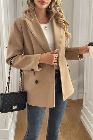 Double-Breasted Tailored Blazer