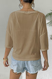Off-Shoulder Tie-Front Cover-Up