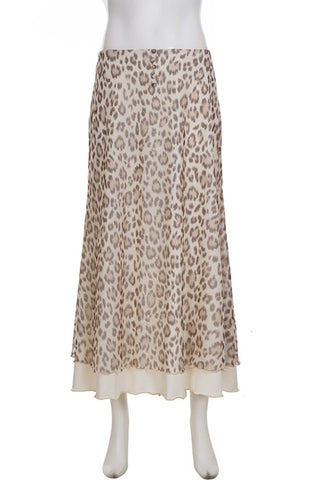 Animal Print Skirt