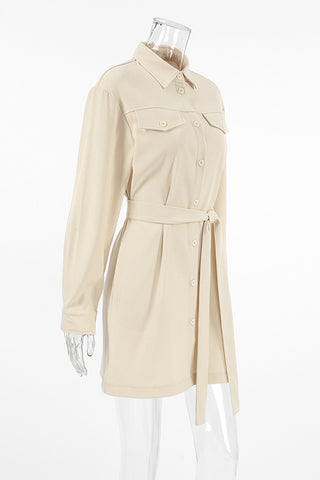 Belted Shirt Dress for Effortless Style