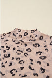 Chic Animal Print Bodysuit