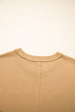 Heart Pattern Casual Sweatshirt