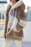 Cozy Hooded Faux Fur Jacket