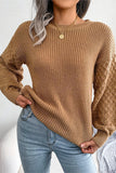 Textured Knit Sweater