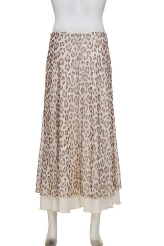 Animal Print Skirt