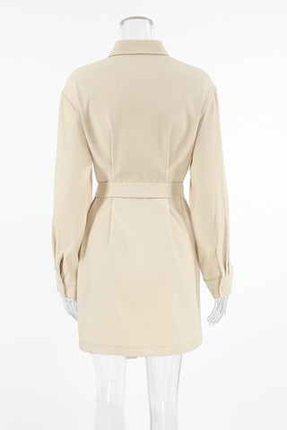 Belted Shirt Dress for Effortless Style