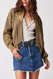Open-Front Cozy Knit Cardigan