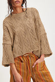 Cable-Knit Sweater