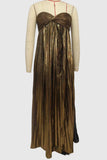 Elegant Strapless Evening Gown