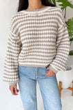 Striped Knit Sweater