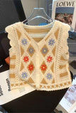 Crochet Patterned Tank Top