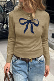 Bow Detail Knit Sweater