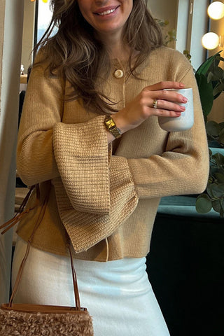 Stylish Button-Front Cardigan