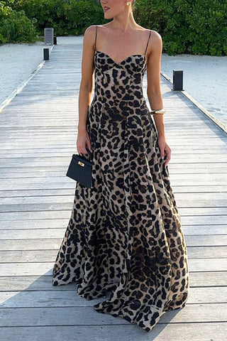 Leopard Print Sundress