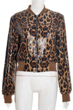Sequin Bomber Jacket